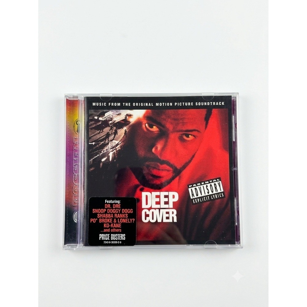 Deep Cover Soundtrack CD 1992 Rap Hip-Hop ZK 75330 Solar Epic